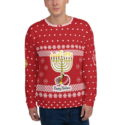 Happy Holidaze 8-bit Ugly Christmas Sweater | GoldenEra