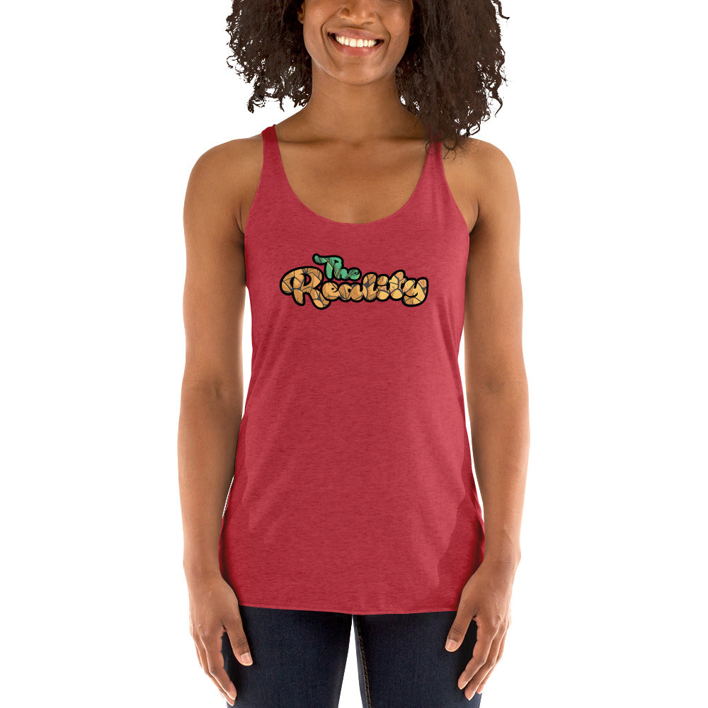 The Reality Text Logo Women's Racerback