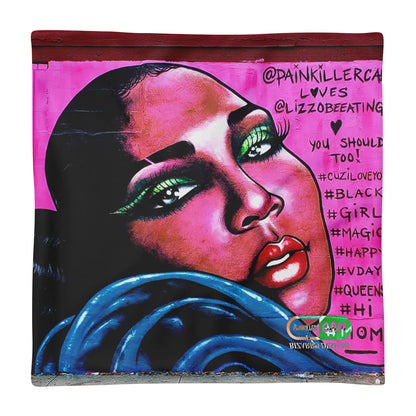 "LIZZO" Pillow Case | Painkiller Cam Art