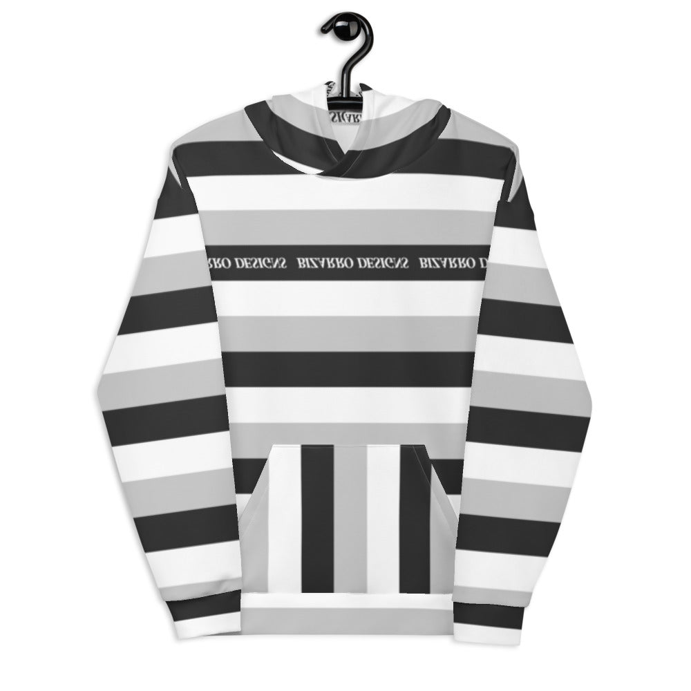 Tri-Stripe Unisex Hoodie - Black/White | Fall/Winter 2020