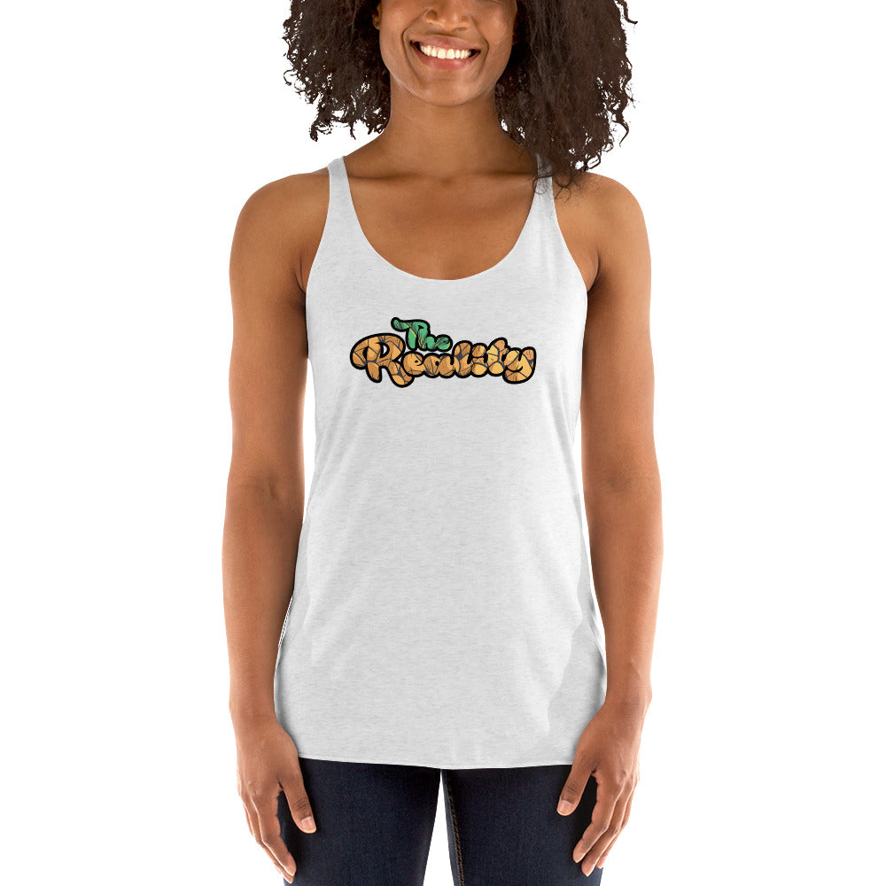 The Reality Text Logo Women's Racerback