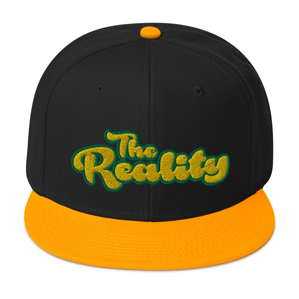 The Reality Script Logo Embroidery Snapback