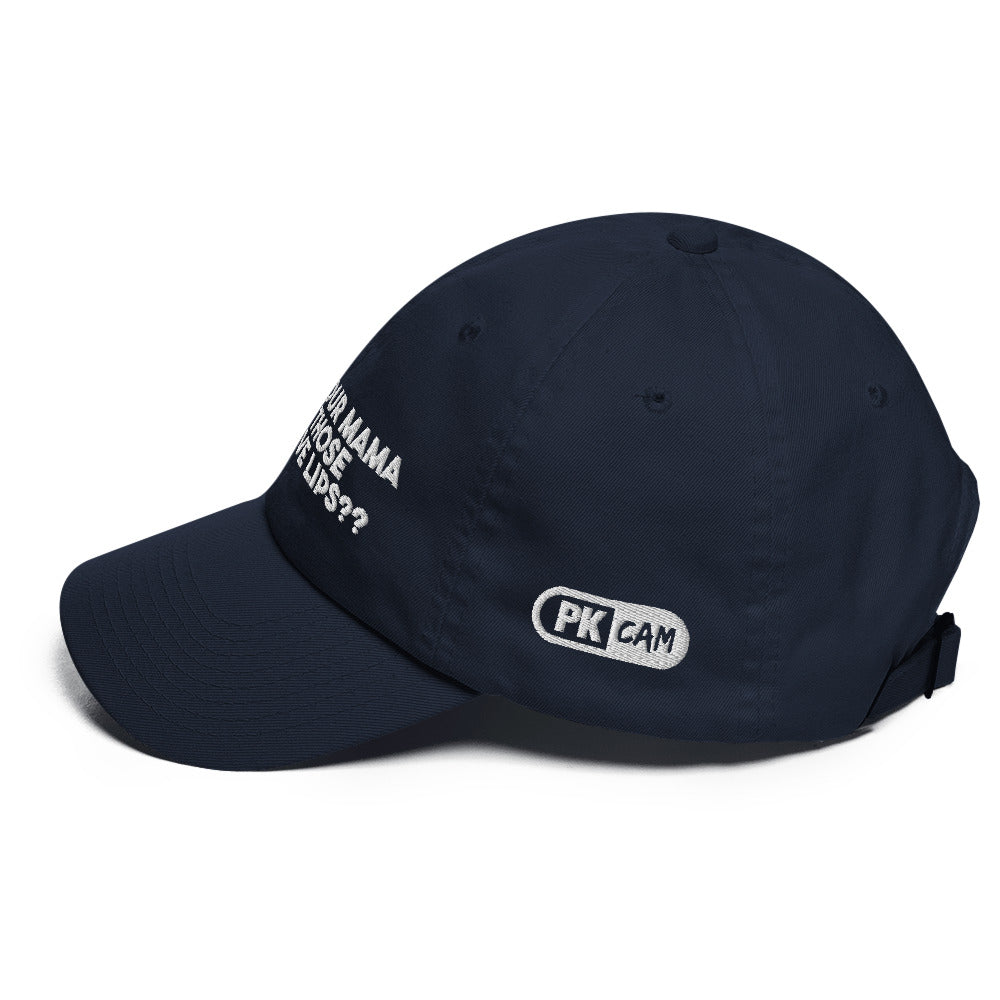 "Expensive Lips" Camisms Dad Hat | Painkiller Cam Art