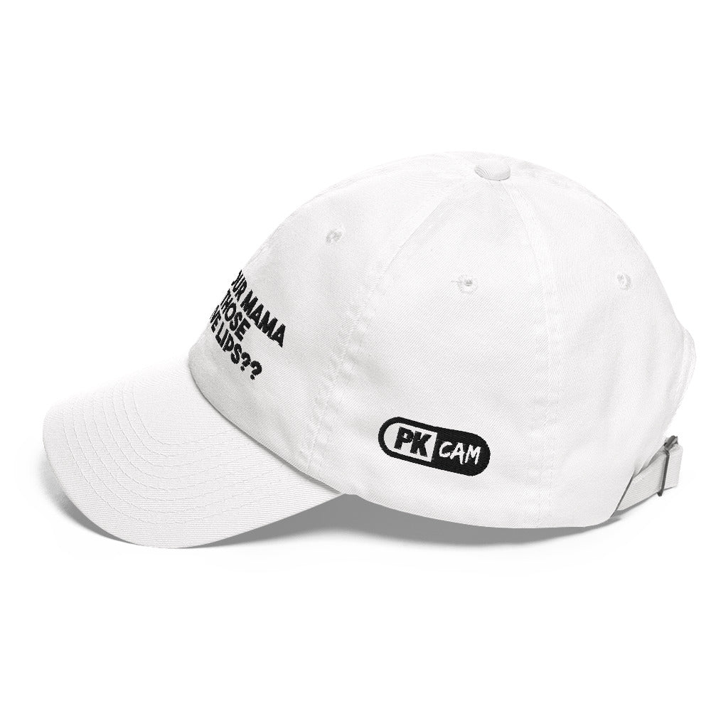 "Expensive Lips" Camisms Dad Hat | Painkiller Cam Art