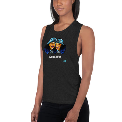 Twisted, Sister Women's Muscle Tee | Cam Creep Kid