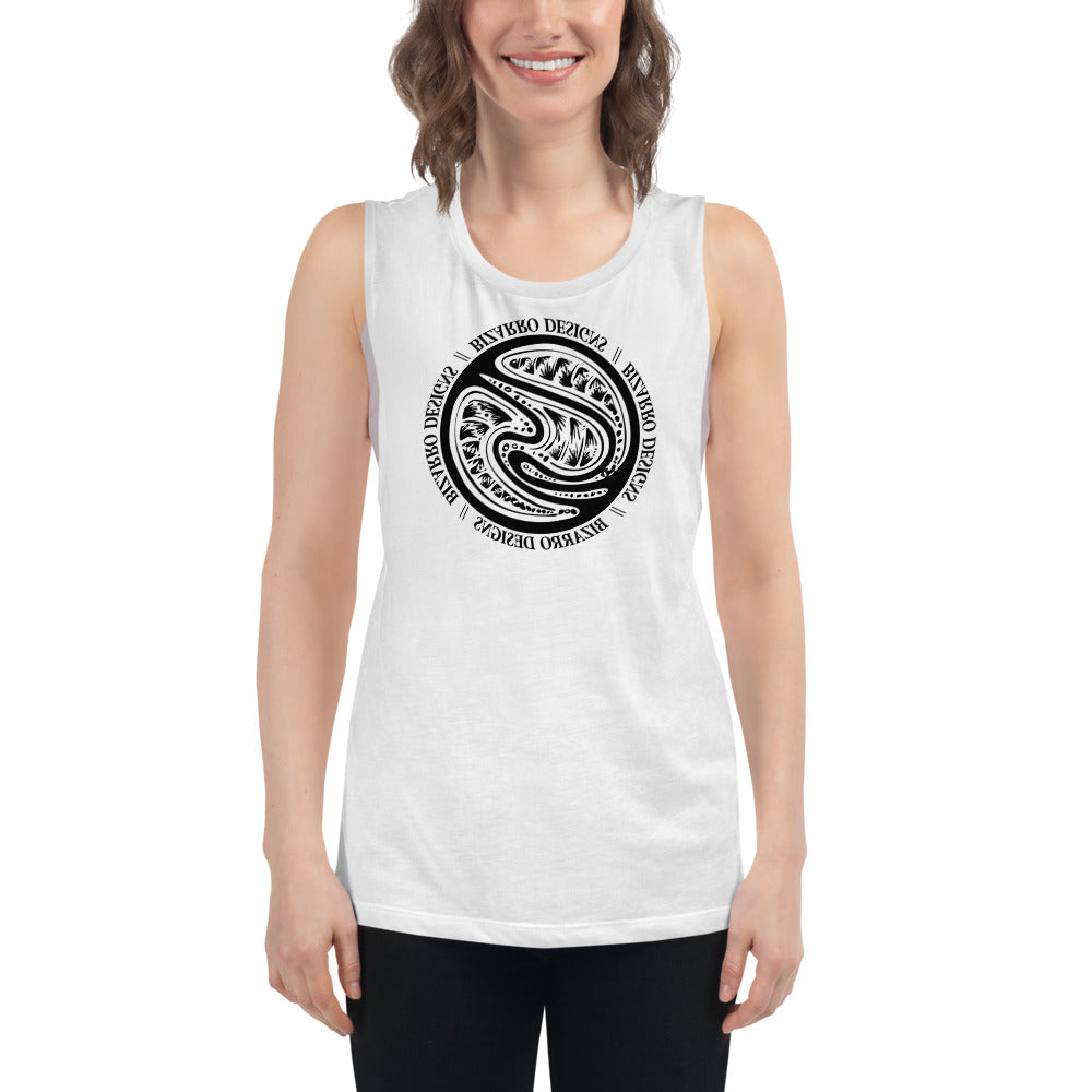Bizarro Swirl Women's Muscle Tank