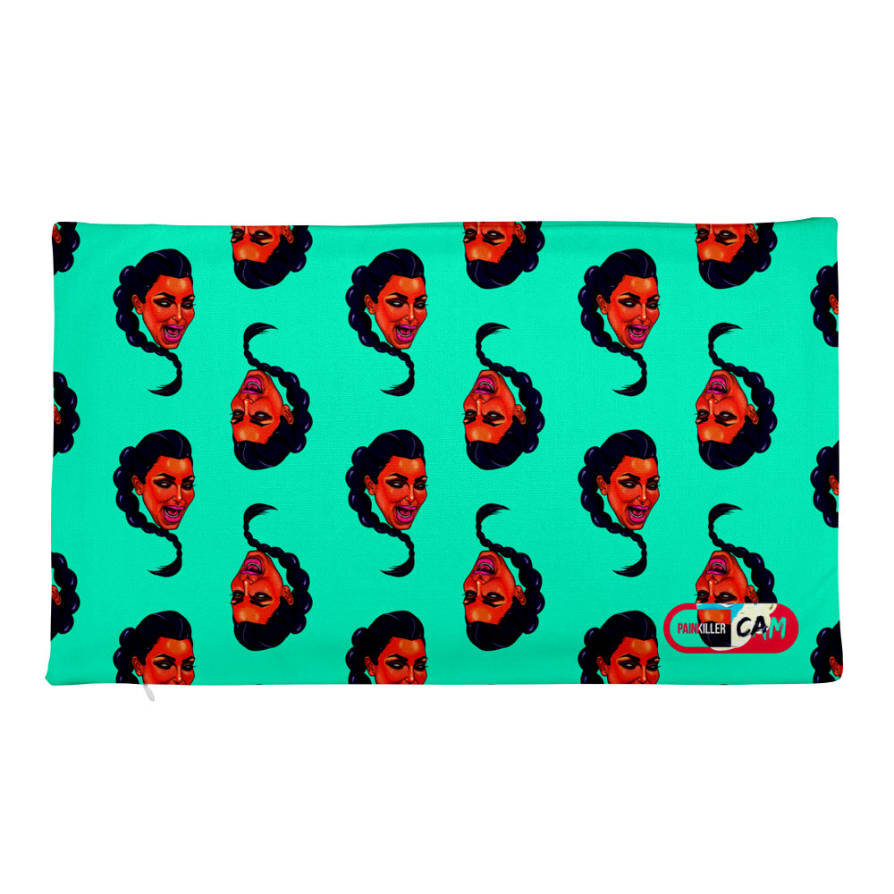 "Kim K" Pillow Case | Painkiller Cam Art