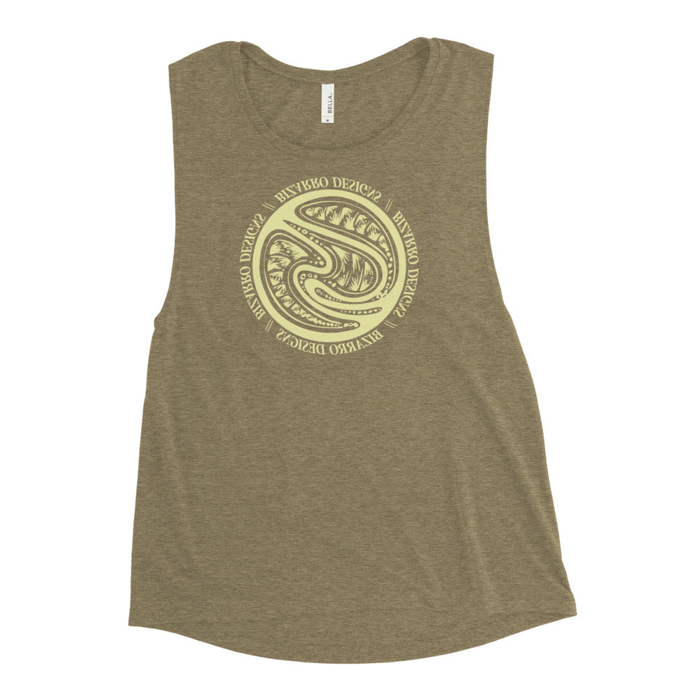 Bizarro Swirl Women's Muscle Tank