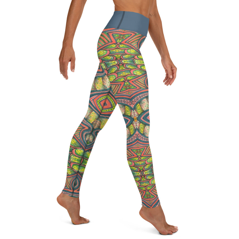 Roller Scoasterosis Yoga Leggings | Tinybrush