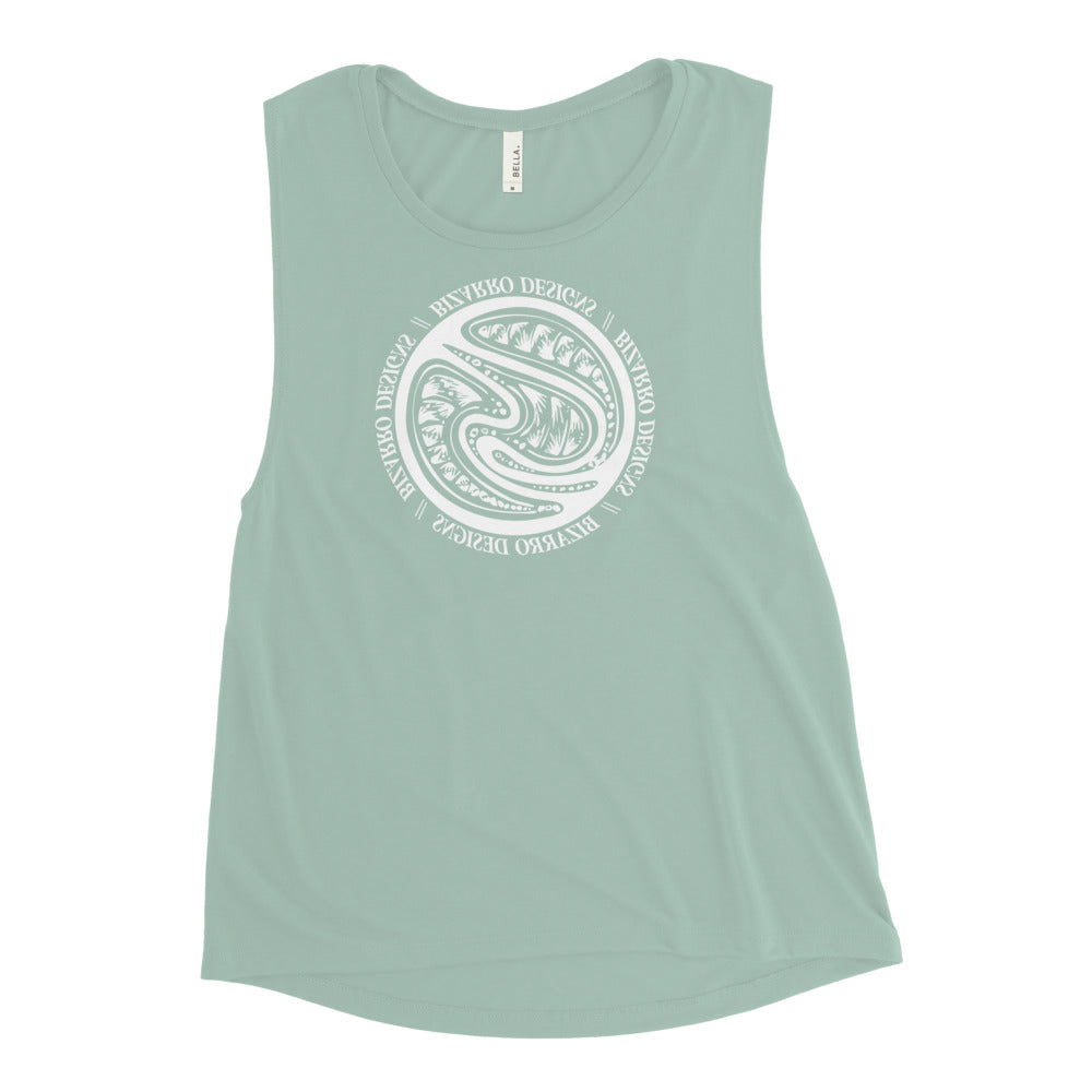 Bizarro Swirl Women's Muscle Tank