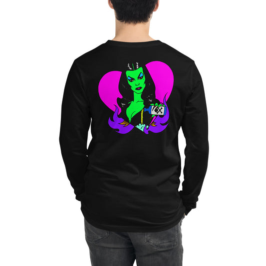 "Vampira" Unisex Long Sleeve T-Shirt | Cam Creep Kid