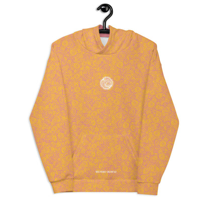 Bizarro Swirl Print Unisex Hoodie - Sherbert | Fall/Winter 2020