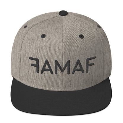 FAMAF Wool Blend Snapback