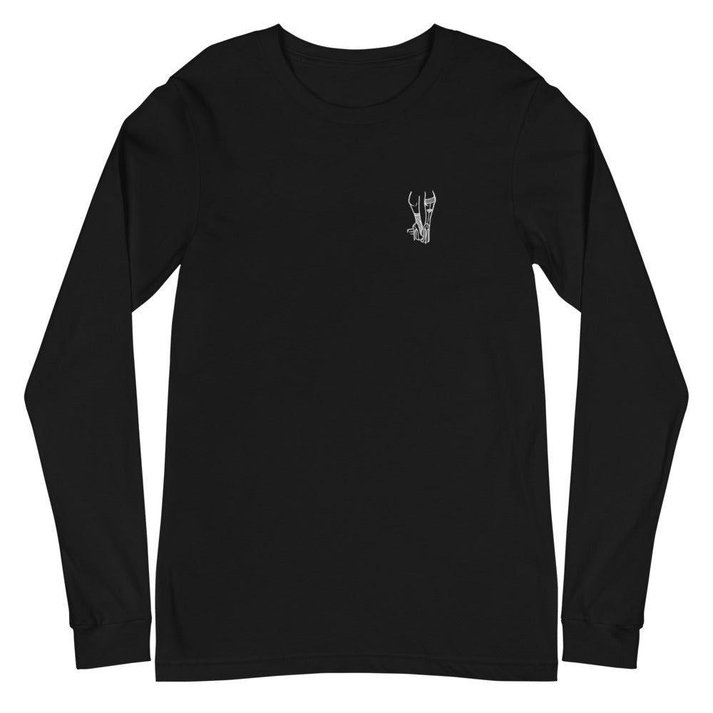 "Heels Higher Than Your Standards" Unisex Long Sleeve T-Shirt | Cam Creep Kid