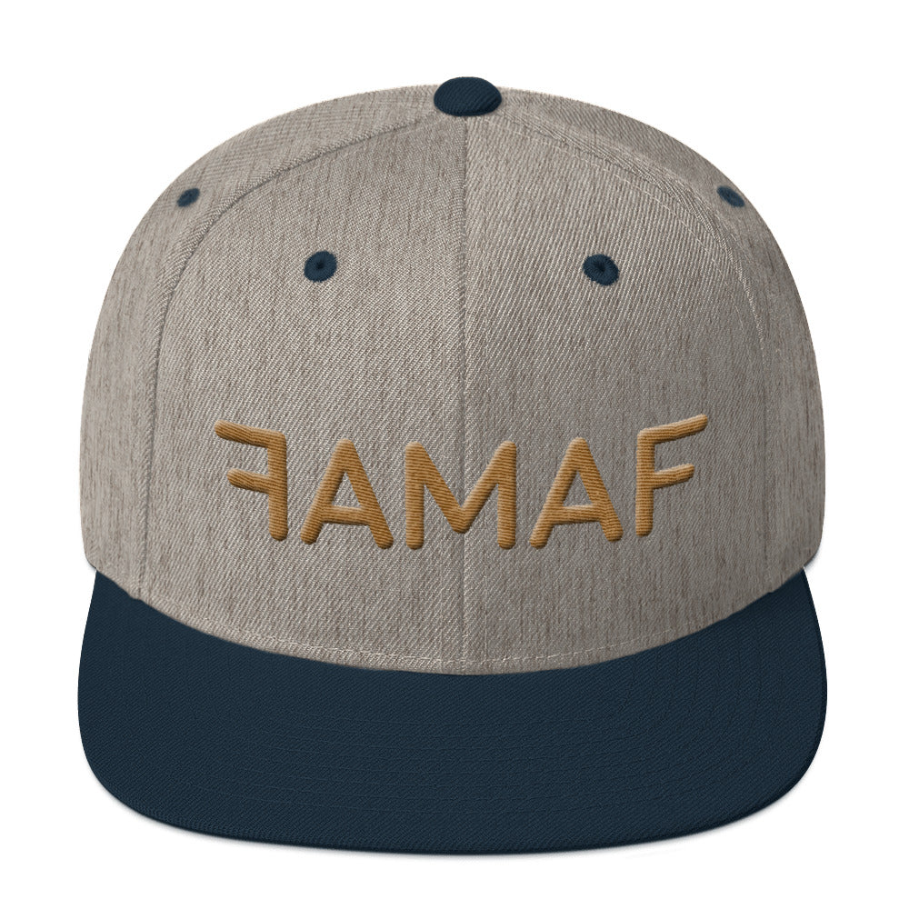 FAMAF Wool Blend Snapback