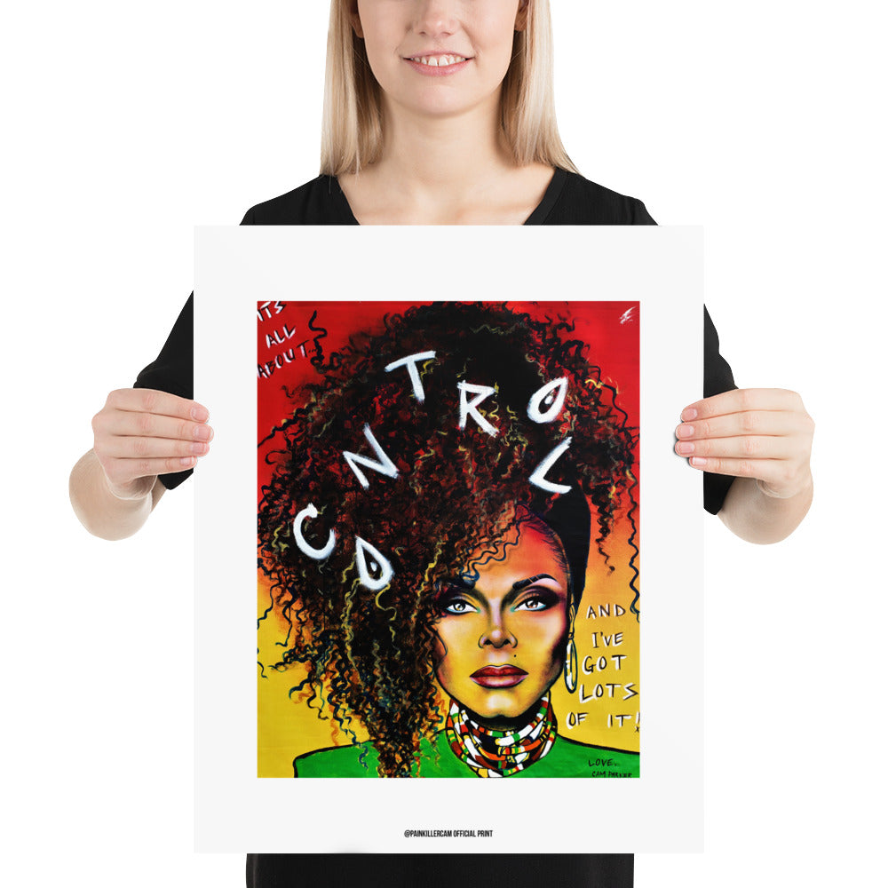 "Janet Control" Prints | Painkiller Cam Art