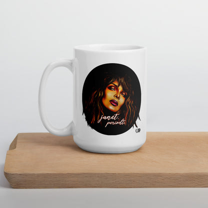 "Janet. Periodt." Mug | Painkiller Cam Art