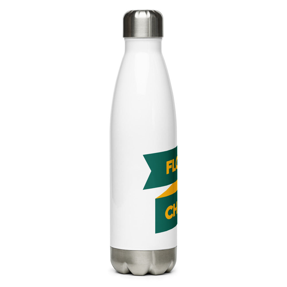 Florida for Change Logo Stainless Steel Water Bottle | FFC