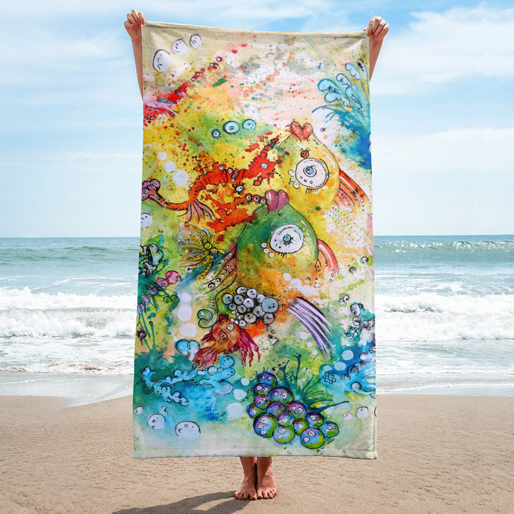 'Current' Towel | Multi-Use Towel | Tinybrush