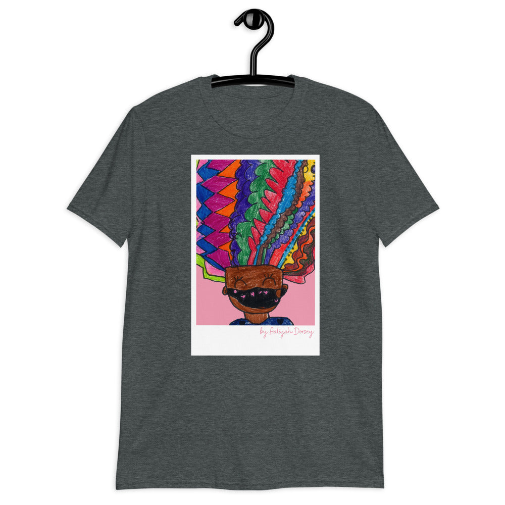 "Crazy Hair" v2 Adult T-Shirt | Aaliyah D.