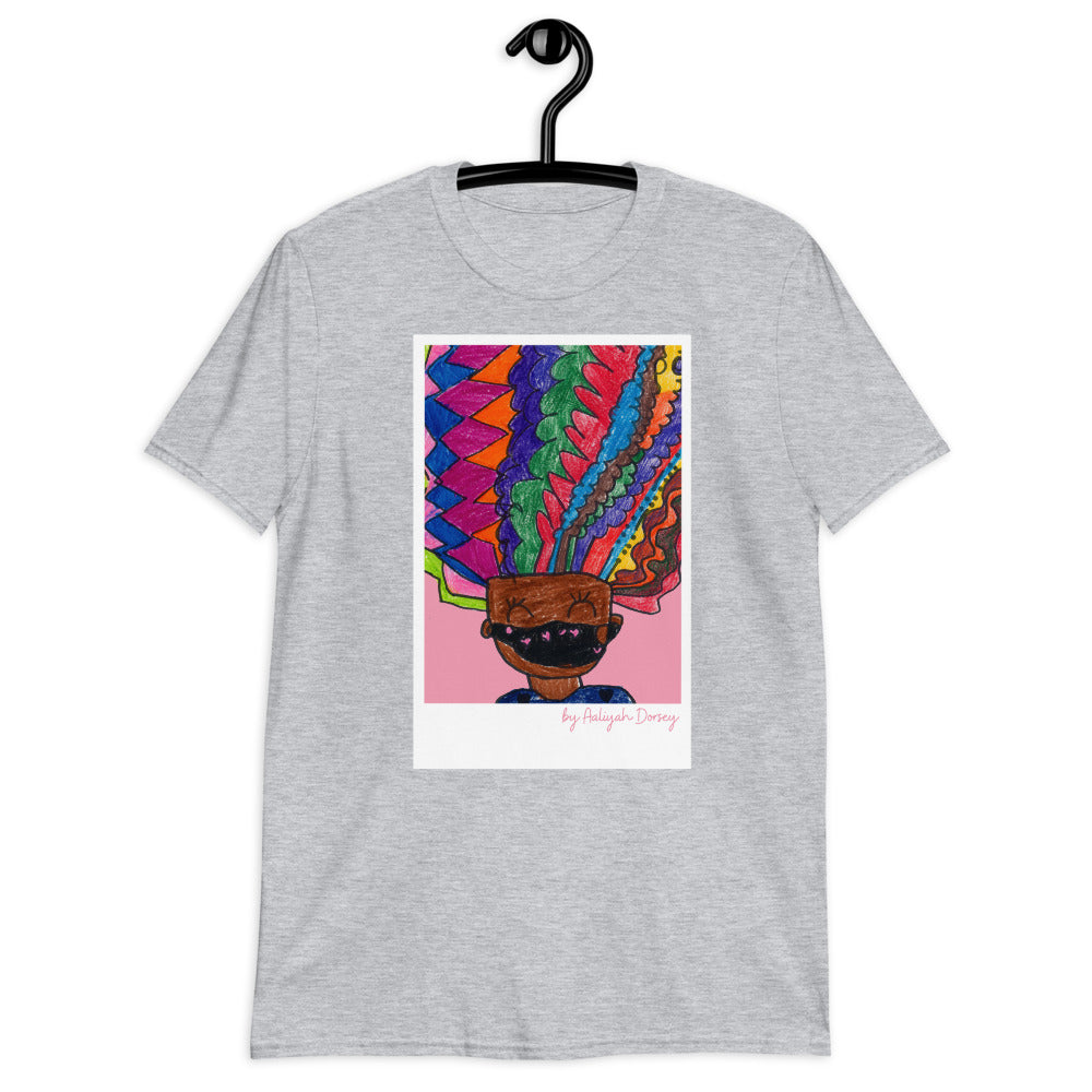 "Crazy Hair" v2 Adult T-Shirt | Aaliyah D.