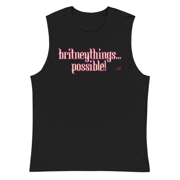 "Britneythings Possible" Camism Muscle Shirt | Painkiller Cam Art