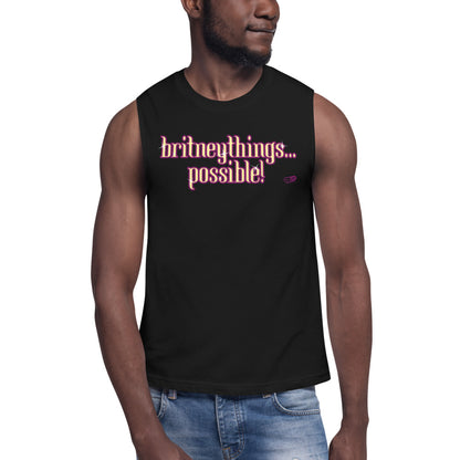 "Britneythings Possible" Camism Muscle Shirt | Painkiller Cam Art