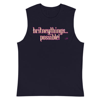 "Britneythings Possible" Camism Muscle Shirt | Painkiller Cam Art