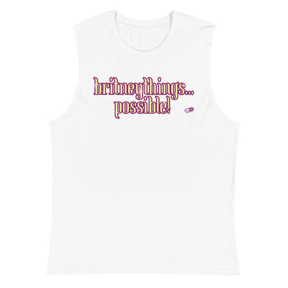 "Britneythings Possible" Camism Muscle Shirt | Painkiller Cam Art