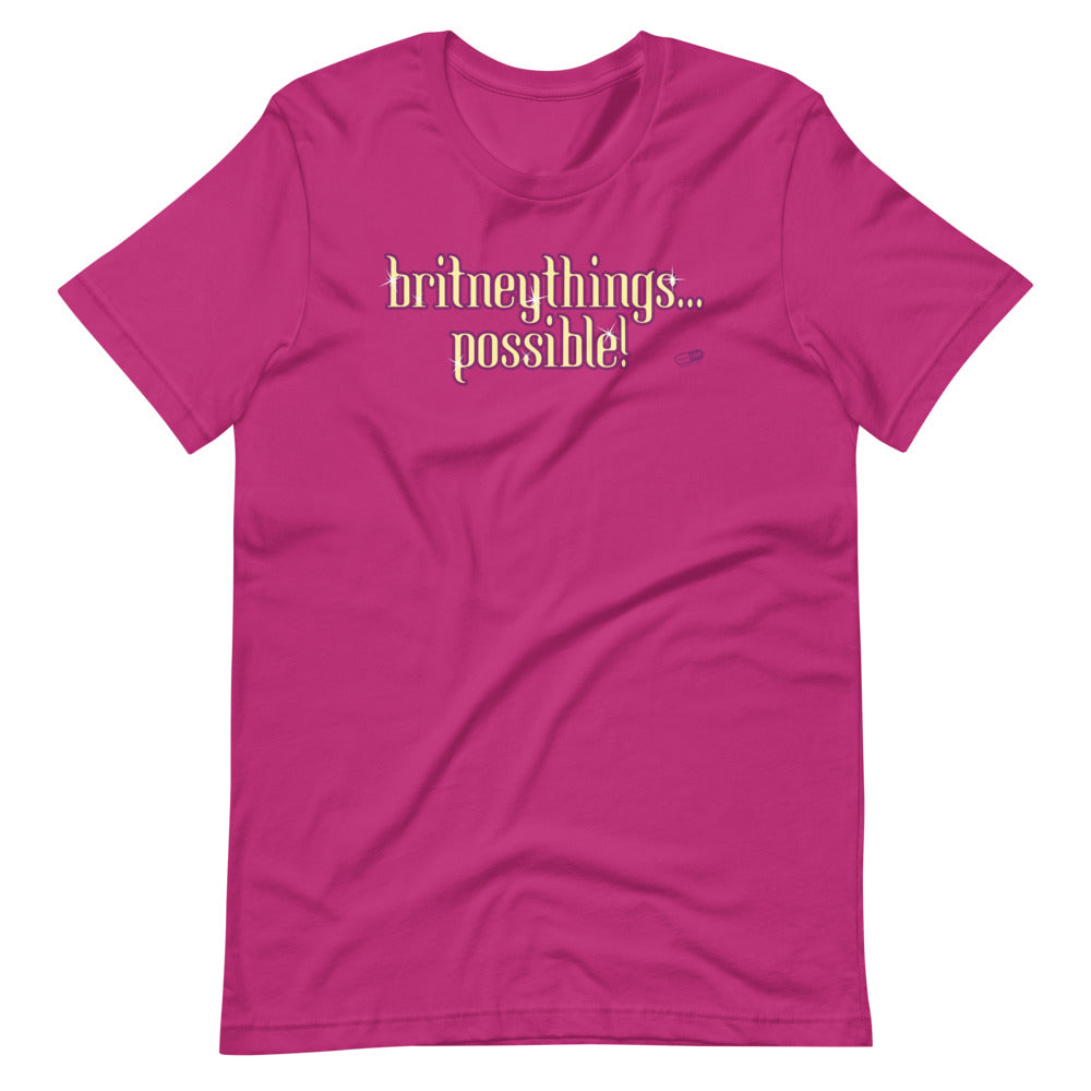 "Britneythings Possible" Camism T-Shirt | Painkiller Cam Art