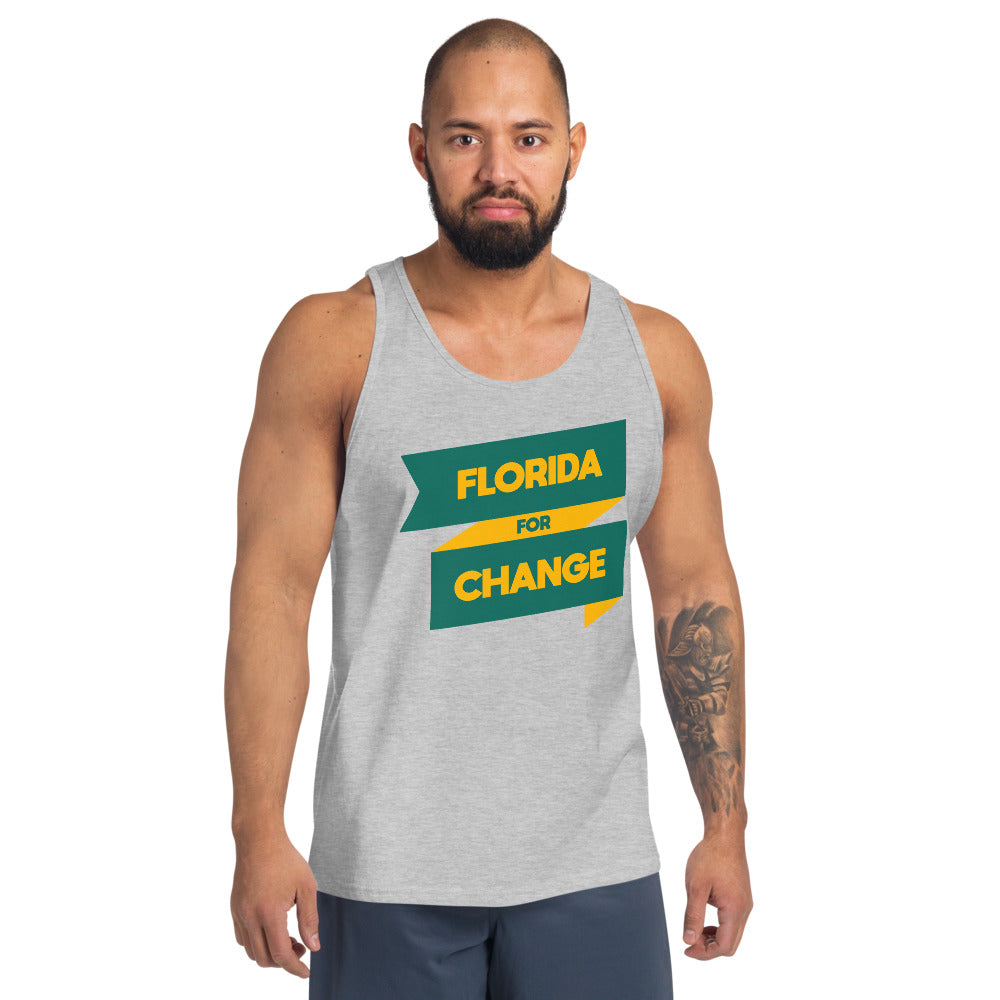 Florida for Change Logo Unisex Tank Top | FFC