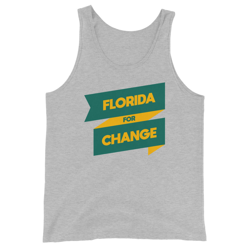 Florida for Change Logo Unisex Tank Top | FFC