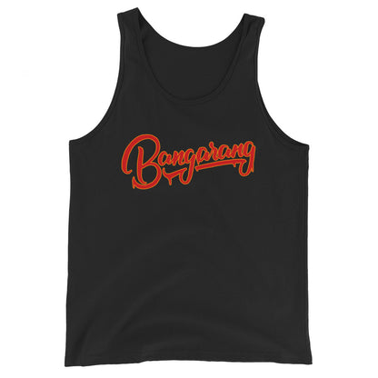 Bangarang Script Logo Unisex Tank Top | Bangarang