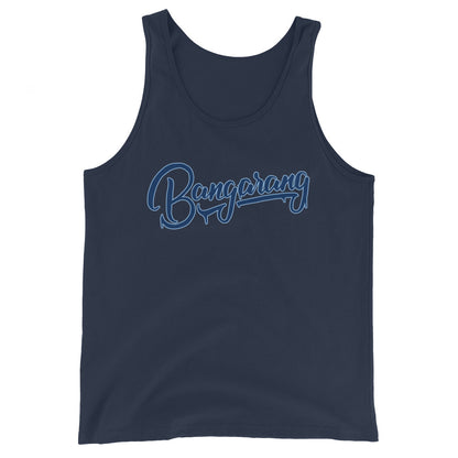 Bangarang Script Logo Unisex Tank Top | Bangarang