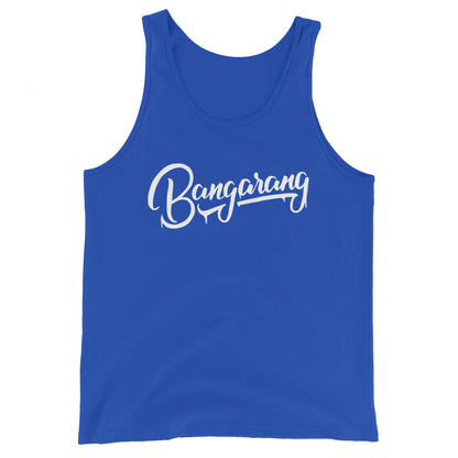 Bangarang Script Logo Unisex Tank Top | Bangarang