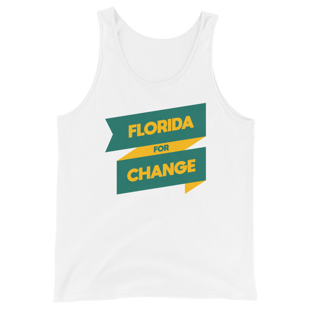 Florida for Change Logo Unisex Tank Top | FFC