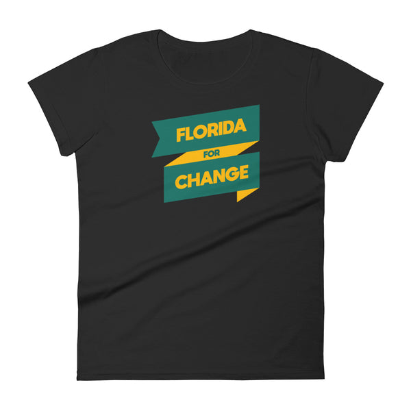 Florida for Change Logo Fashion Fit T-Shirt | FFC