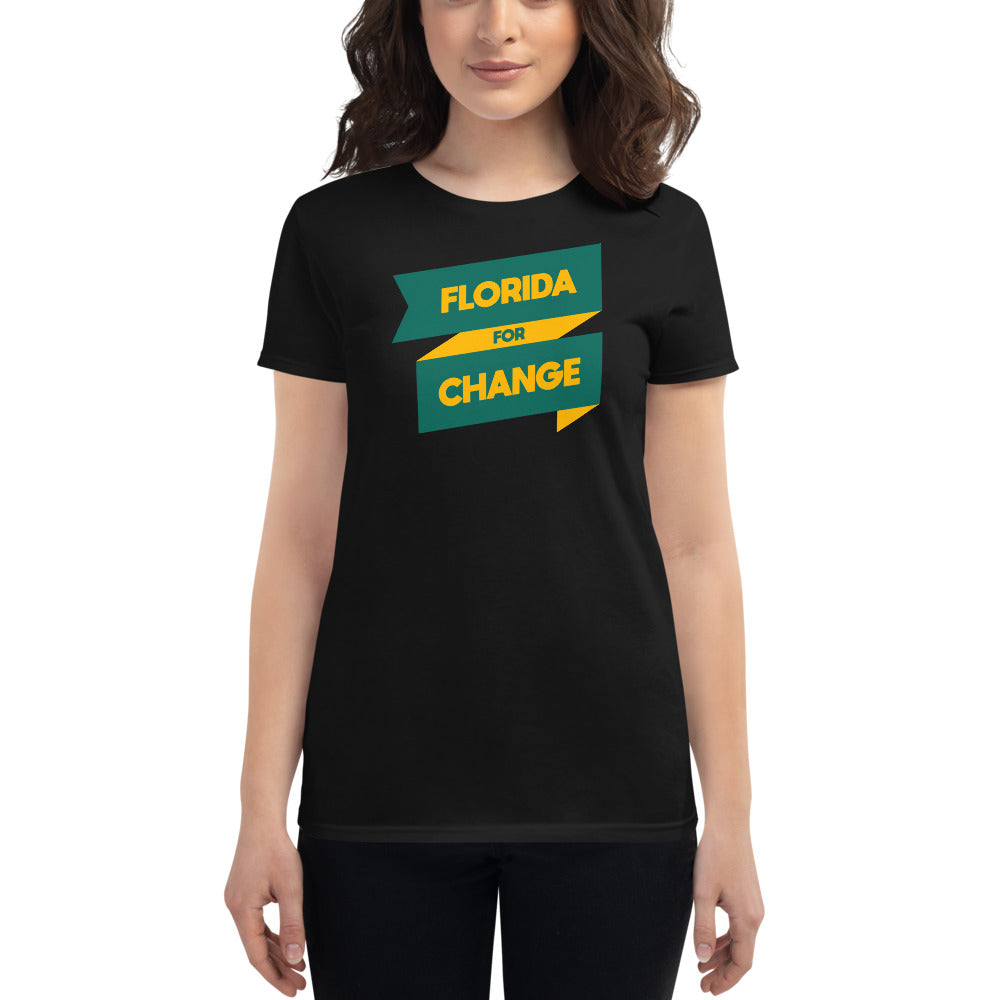 Florida for Change Logo Fashion Fit T-Shirt | FFC