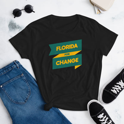 Florida for Change Logo Fashion Fit T-Shirt | FFC