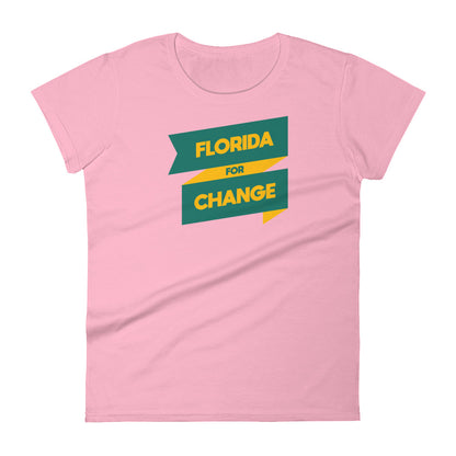 Florida for Change Logo Fashion Fit T-Shirt | FFC