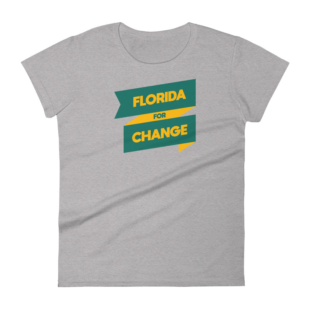 Florida for Change Logo Fashion Fit T-Shirt | FFC