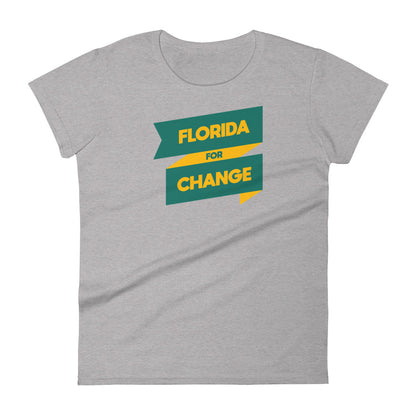 Florida for Change Logo Fashion Fit T-Shirt | FFC