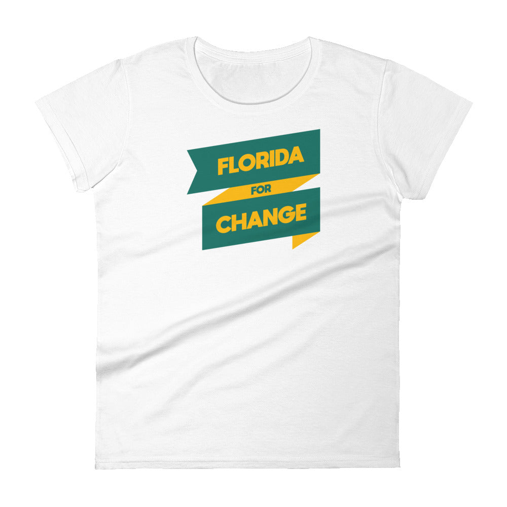 Florida for Change Logo Fashion Fit T-Shirt | FFC