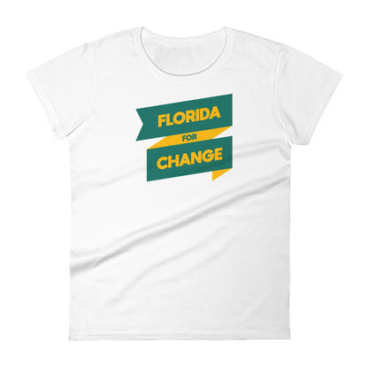 Florida for Change Logo Fashion Fit T-Shirt | FFC