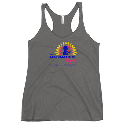 Women's Racerback Tank Top | The Affirmations Project