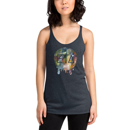 ETA Drip Logo Racerback Tank Tops | Emily Tan Art