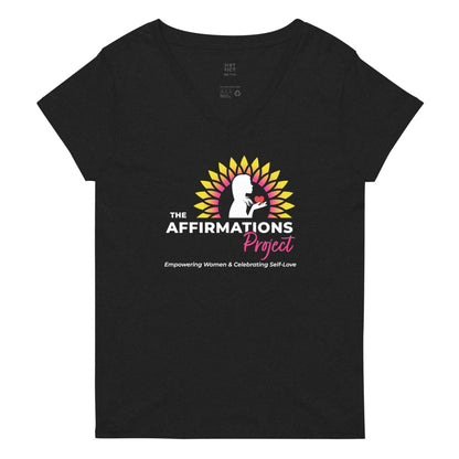 Women’s Recycled V-Neck T-Shirt | The Affirmations Project