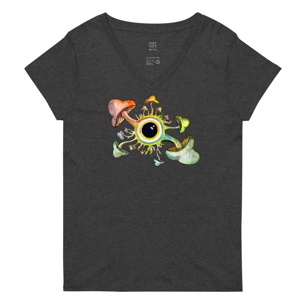 "Musheye" Women’s Recycled V-Neck | Tinybrush