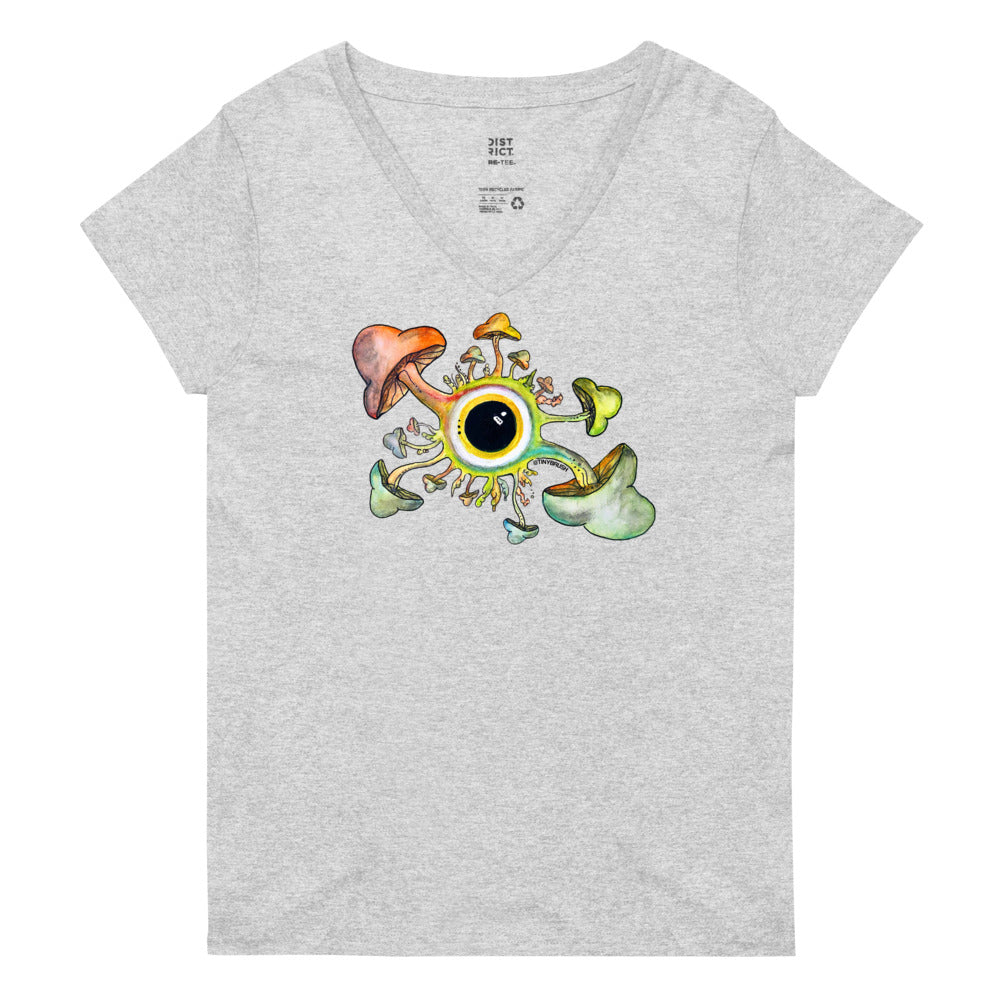 "Musheye" Women’s Recycled V-Neck | Tinybrush