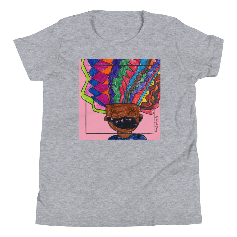 "Crazy Hair" Youth T-Shirt | Aaliyah D.